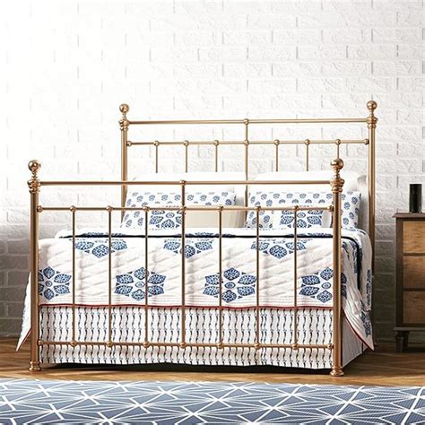 The Original Bed Co Originalbeds Blyth Brass Bed Frame Brassbed