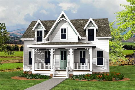 Modern Country Victorian House Plan With Upstairs Play