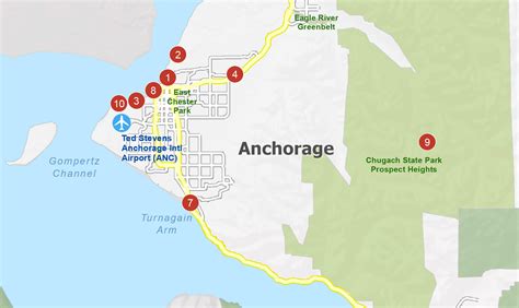 Zip Code Map Of Anchorage Alaska Map Of World