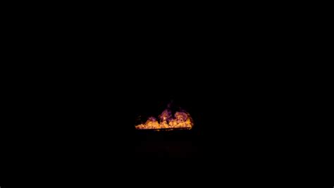Fire Flames Looped Torch Ignited Burning Stock Footage Video 100