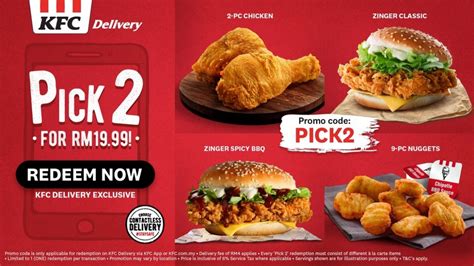 Check Out This Kfc Promo Where You Can Get 2 Of Your Favorite For Only Rm19 99 On Delivery