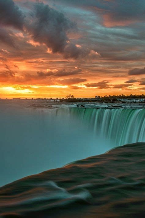 Sunrise At Niagara Falls Ontario Sunrise Wallpaper Sunset Wallpaper