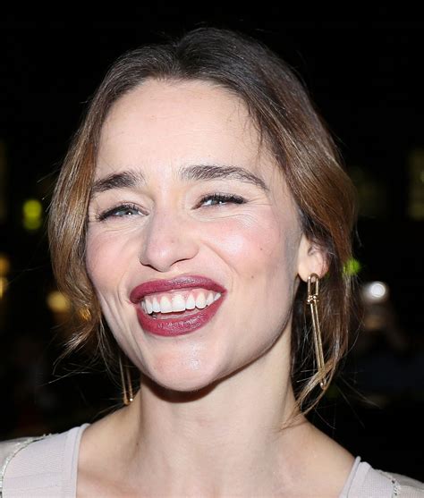 Her father was a theatre sound engineer and her mother is a businesswoman. EMILIA CLARKE at Last Christmas Premiere in Paris 10/28 ...