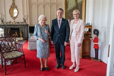 Inside The Queens Private Sitting Room At Windsor Castle As Angela