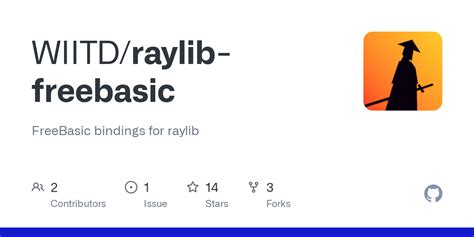 Github Wiitdraylib Freebasic Freebasic Bindings For Raylib