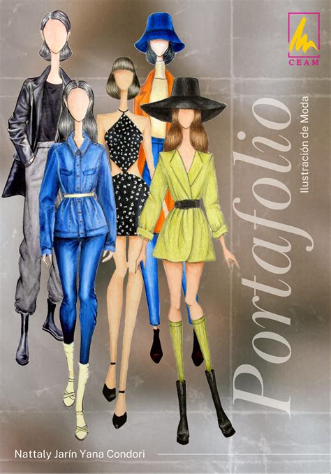 portafolio ilustración de moda by nmjmtc yc issuu