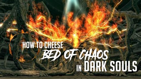 How To Cheese Bed Of Chaos In Dark Souls Remastered Easy Kill Youtube