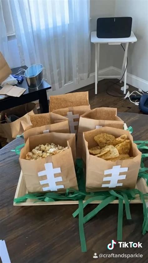 Football Snack Bags 🏈 Video Snack Mix Recipes Super Bowl