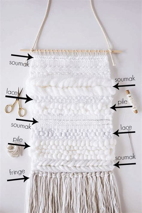 Diy Weaving Techniques 5 Simple Ways To Add Texture Weaving Loom