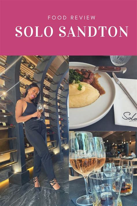 Food Review Solo Sandton Restaurant In Solo Restaurant Food