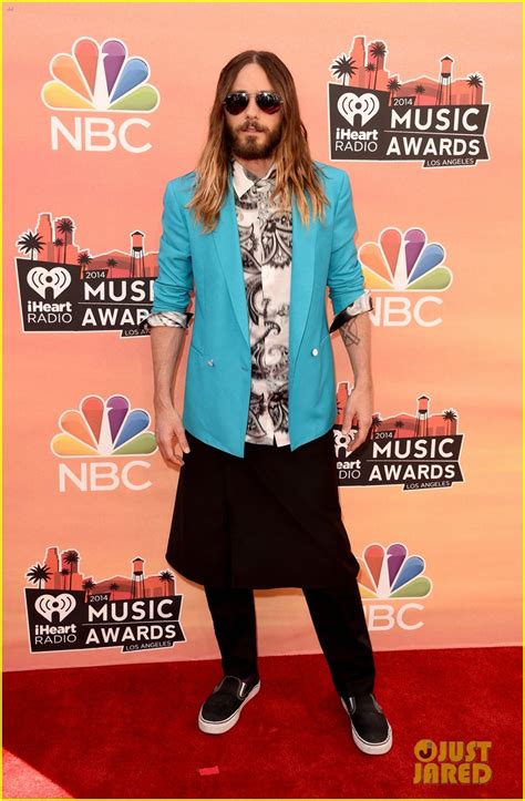 Jared Leto Wears A Skirt At The Iheartradio Music Awards 2014 Photo 3103287 2014 Iheartradio