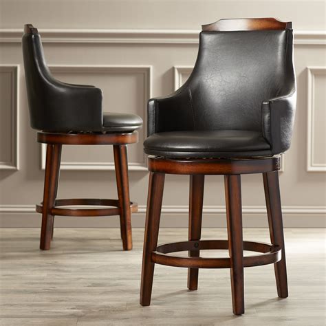 Swivel Bar Stools With Backs And Arms Foter