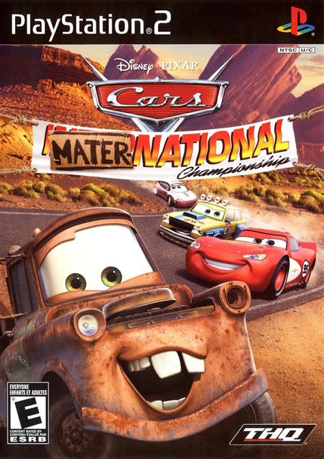 Cars Mater National Championship Sony Playstation 2 Game