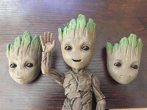 Hot Toys Life Size Baby Groot Figure Review Photos Marvel Toy News