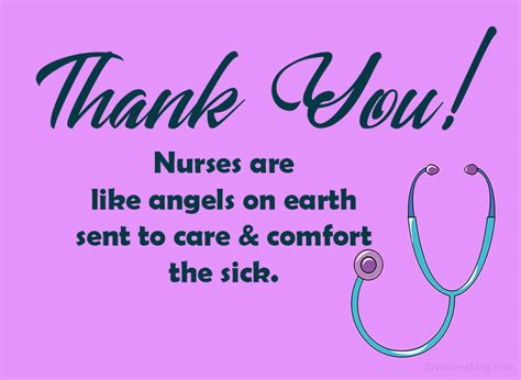 Thank You Messages For Nurses Appreciation Quotes