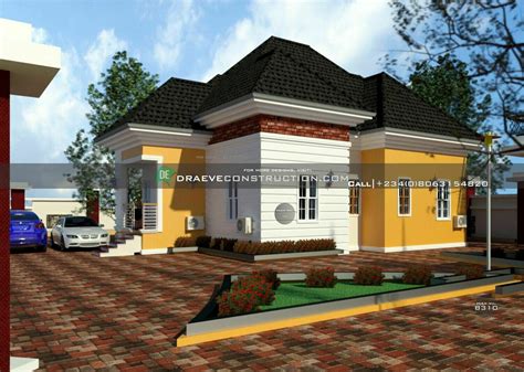 2 Bedroom Bungalow Floor Plan Preview Nigerian House Plans