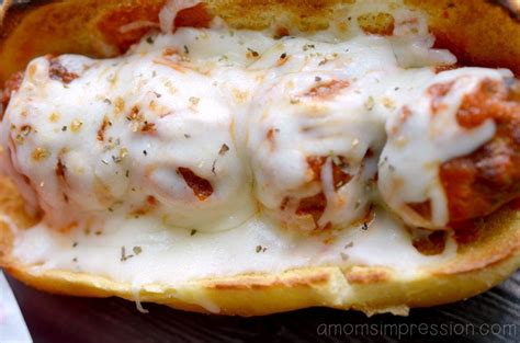 And good for the body. Quick and Easy Meatball Sub- A Mom's Impression | Resource ...