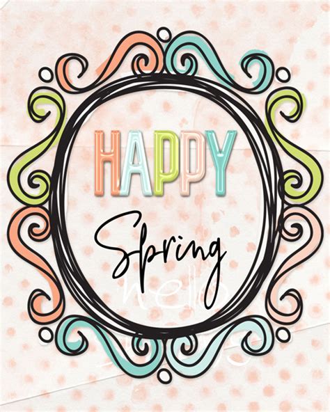 Two Spring Printables For You