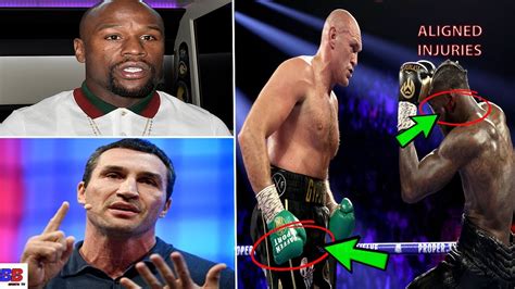 Tyson Fury Exposed By Floyd Mayweather And Wladimir Klitschko For