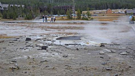 Decades Of Trash Tourists Tossed Into Yellowstone Geyser Coughed Up