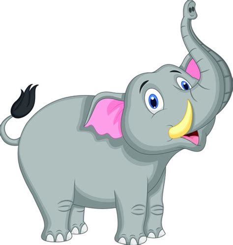 Gajah adalah hewan hidup darat terbesar yang ditemukan di afrika dan asia selatan. Kumpulan Gambar Gajah Kartun Lucu Terbaru | gambarcoloring