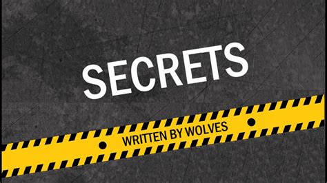 Written By Wolves Secrets Hd Youtube