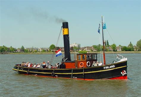 Another Example Of A Dutch Steam Tug I Rode This Boat From Rotterdam