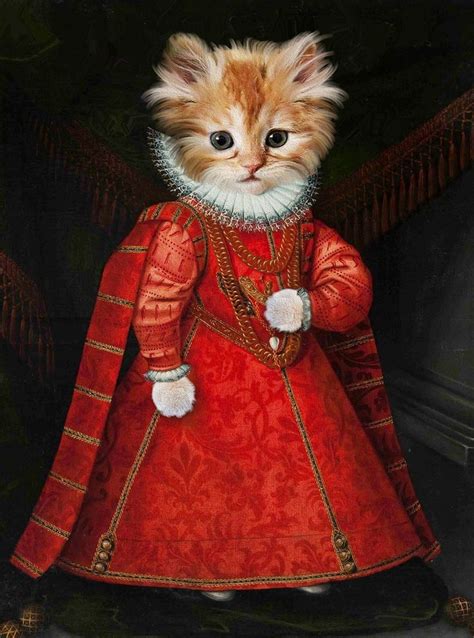 57 Renaissance Paintings Transformed Into Your Pet Ideas In 2021 Cat