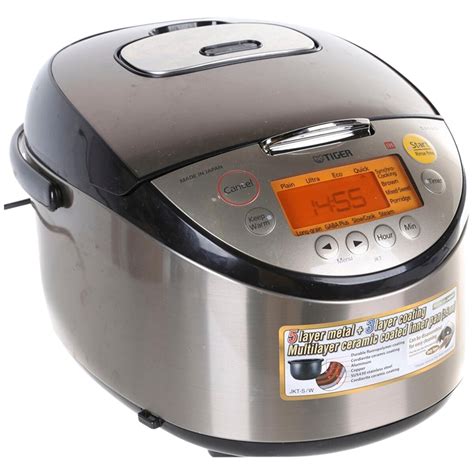Tiger 5 5 Cups Multi Functional Induction Heating Rice Co
