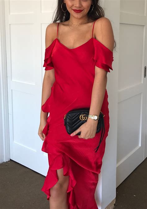 Ruby Red Ruby Dress On Designer Wardrobe