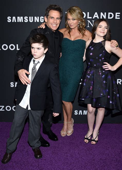 Ben Stiller Christine Taylor And Kids The Hollywood Gossip