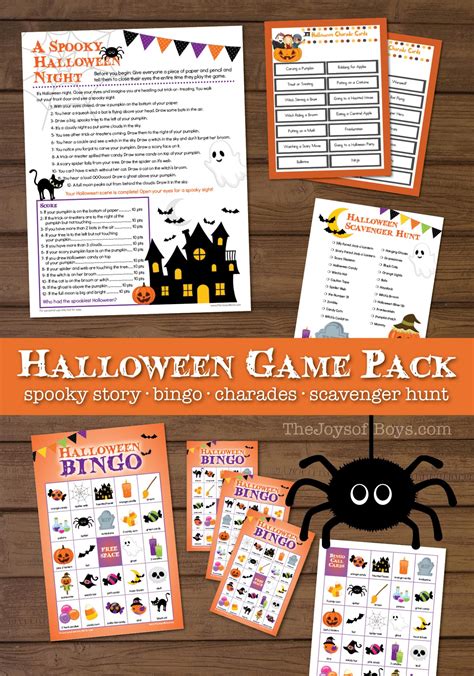 Free Halloween Game Printables