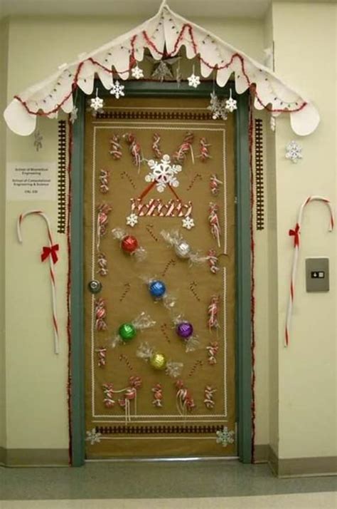 50 Christmas Door Decorations For Work To Help You Ace The Door