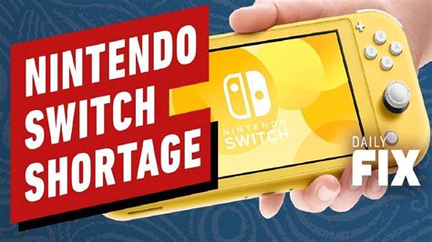Nintendo Switch Shortage Claims Confirms And Affects