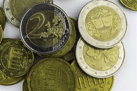 Euro Denominations Stock Photo Image Of Euro Money 10988154