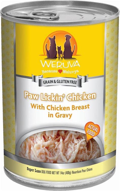 Weruva Paw Lickin Chicken In Gravy Grain Free Canned Dog