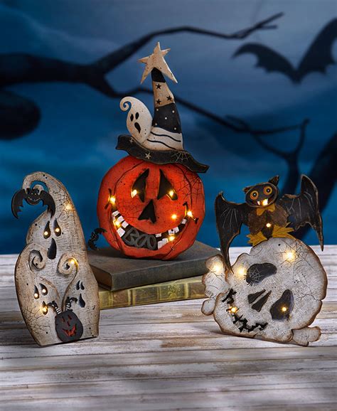 Lighted Halloween Tabletop Accents Halloween Tabletop Inexpensive