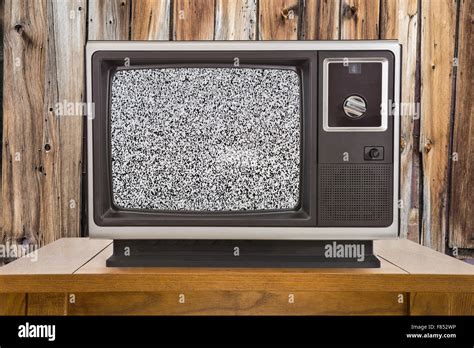 Old Tv Set Screen Static High Resolution Stock Photography And Images