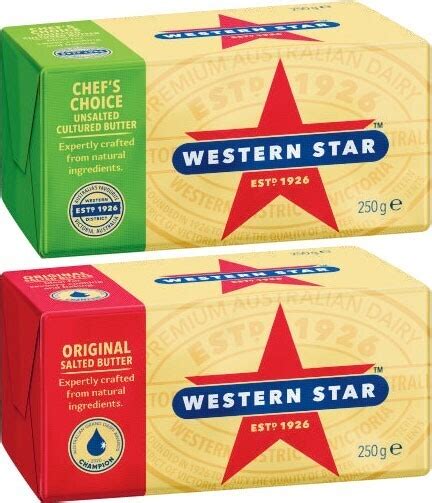 Western Star Butter Pat 250g Offer At Coles