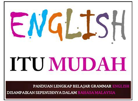 The title of the book is english itu mudah. English Itu Mudah | Lazada Beli Online