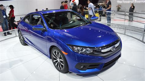 2016 Honda Civic Coupe Unveiled With An Optional Turbocharged Engine