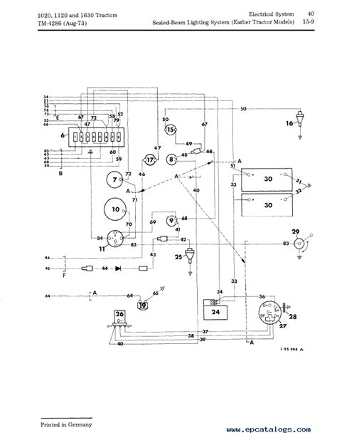 John Deere 1020 Wiring Diagram Iot Wiring Diagram