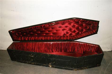 Vampire Coffin Red Goth