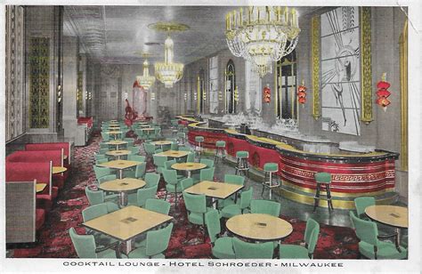 6 Postcards Of Old Milwaukee Area Restaurants Lounges And Well Mud