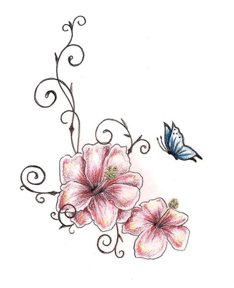 Hibiscus tattoo by tashitam on deviantart. 61 besten Hibiscus Flower Tattoos Bilder auf Pinterest ...