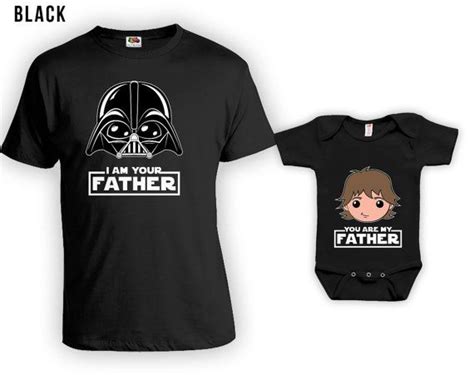 Matching Father Son Shirts I Am Your Father Shirt Son Baby Camisa