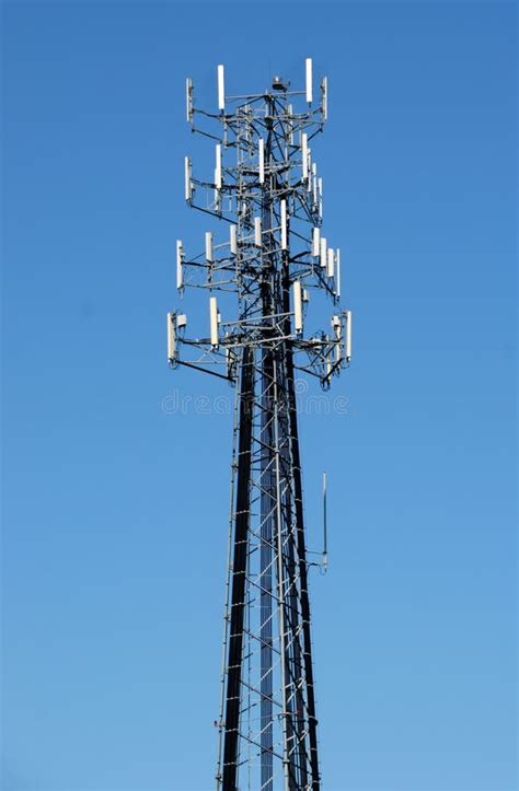 Tall Cell Tower Stock Photo Image Of Nature Wireless 20674688