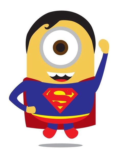 Superman Minions Minion Superhero Minions Funny