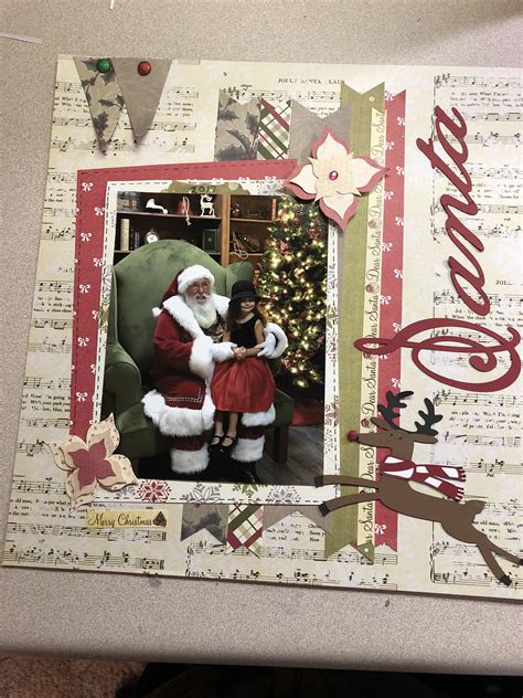 Winter Scrapbooking Christmas Scrapbook Pages Christmas Scrapbook