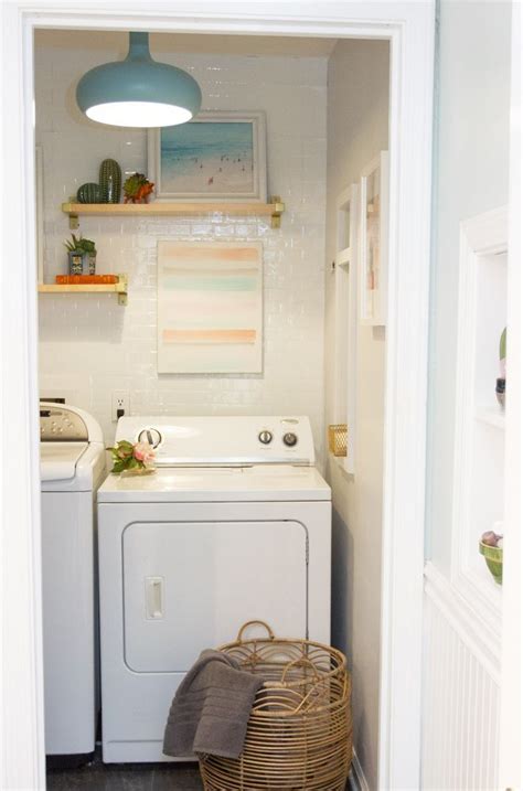 The materials have been in the garage for weeks so i went for it. How To Update Your Laundry Room For Only $200 | Laundry ...